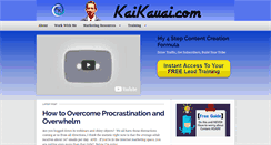 Desktop Screenshot of kaikauai.com